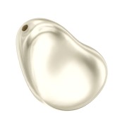 16mm PureCrystal 5843 irregular Baroque drop Pearl - Cream Pearl x1
