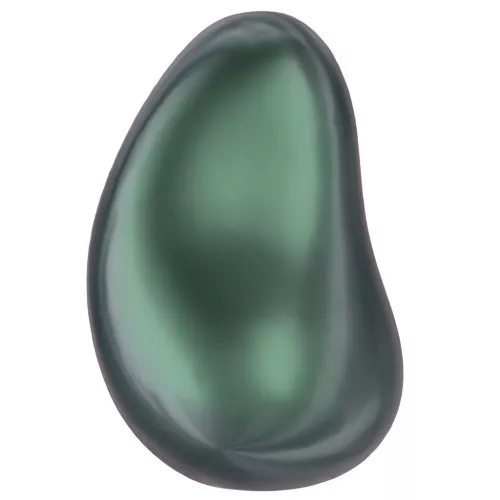 16mm PureCrystal 5843 irregular Baroque drop Pearl 16 mm Irid Tahitian Look Pearl x1