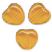 Hearts  8mm Dark Topaz  x20|raw }}