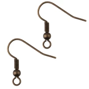 18 mm Ball Earrings - Bronze x6