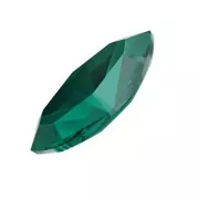 15x7mm PureCrystal Navette 4228 Emerald Ignite x1