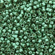 Miyuki Delica Duracoat 11/0 DB2505 - Galvanized Dark Mint Green x8g