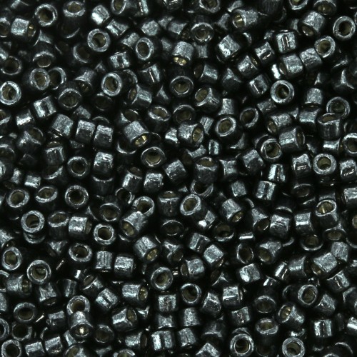 Miyuki Delica Duracoat 11/0 DB2507 - Galvanized Black Moss x8g