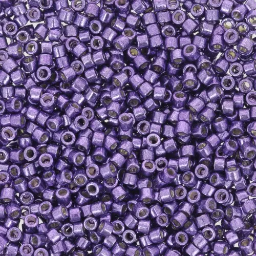 Miyuki Delica Duracoat 11/0 DB2509 - Galvanized Dark Lilac x8g