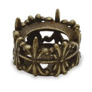 Cabochon setting 1028/1088/1122 8mm Bronze tone x1