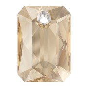 11.5x8mm PureCrystal 6435 Pendant - Crystal Golden Shadow x1|raw }}
