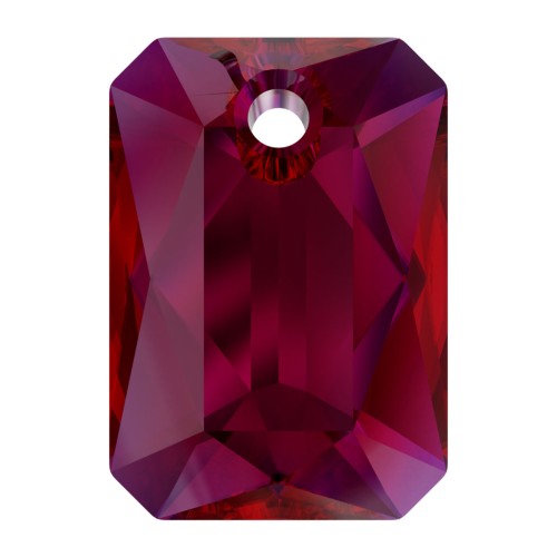 11.5x8mm PureCrystal 6435 Pendant - Scarlet x1