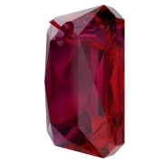 11.5x8mm PureCrystal 6435 Pendant - Scarlet x1