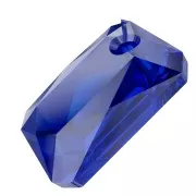 11.5x8mm PureCrystal 6435 Pendant - Majestic Blue x1