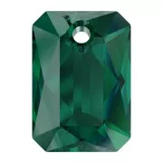 11.5x8mm PureCrystal 6435 Pendant - Emerald x1