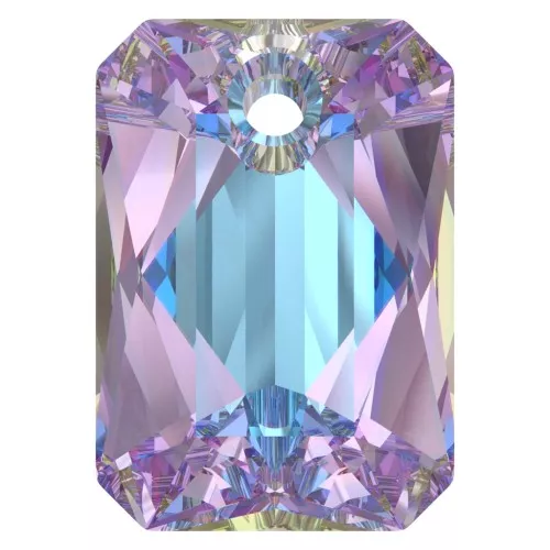 11.5x8mm PureCrystal 6435 Pendant - Crystal Vitrail Light x1