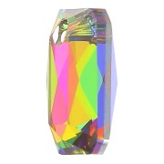 11.5x8mm PureCrystal 6435 Pendant - Crystal Vitrail Medium x1