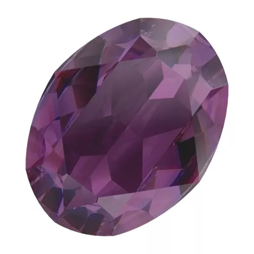 8x6mm PureCrystal 4120 Oval Fancy Stone - Amethyst Ignite x1