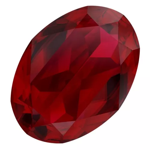 14x10mm PureCrystal 4120 Oval Fancy Stone - Scarlet Ignite x1