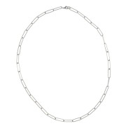 70cm Stainless steel 6mm Long Rectangle mesh necklace x 1|raw }}