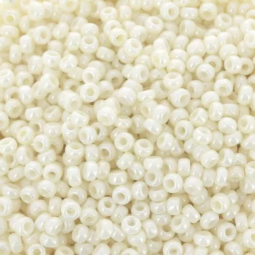 Miyuki Seed beads 11/0 0421 - Cream Ceylon x8g