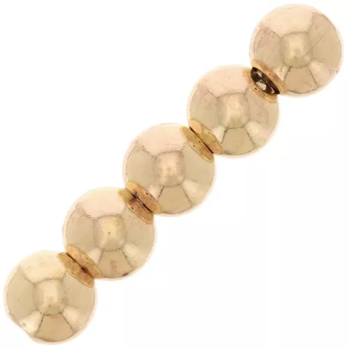 5mm Light Gold Filled Round beads - Balls x50