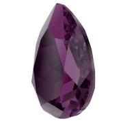 14x10mm PureCrystal 4320 Pear Fancy Stone - Amethyst Ignite x1