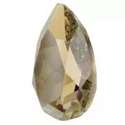 18x13mm PureCrystal 4320 Pear Fancy Stone - Light Colorado Topaz Ignite x1