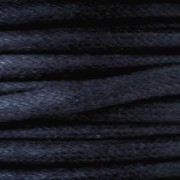 European cotton waxed cord 1.3mm Dark Blue x 1 m|raw }}