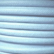 European cotton waxed cord 1.3mm Clear blue x 1 m|raw }}