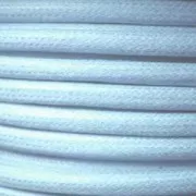 European cotton waxed cord 1.3mm Clear blue x 1 m