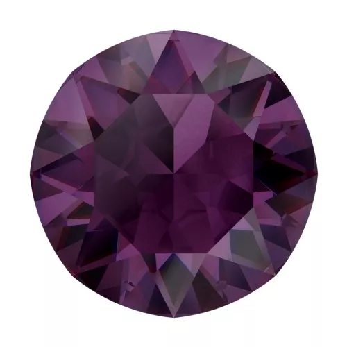 8mm PureCrystal 1088 Round Stone - Amethyst Ignite x1