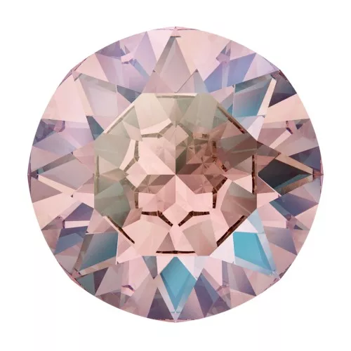 8mm PureCrystal 1088 Round Stone - Light Rose Shimmer x1