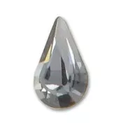 PureCrystal Pear 4328 10x6mm Crystal Silver Night