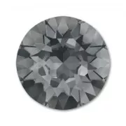 PureCrystal 1088 Round Stone 8mm Crystal Silver Night