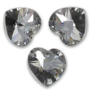 PureCrystal 6228 Heart 14,4x14mm Crystal Silver Night x1|raw }}