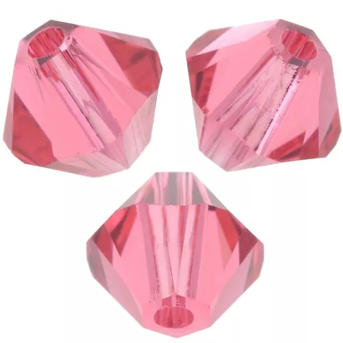 PureCrystal 5328 Crystal Bicones 4mm Padparadscha x50