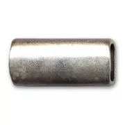 Irregular slip 28x13mm Antique Silver Plating