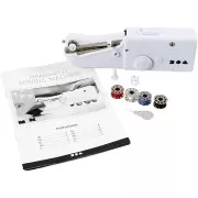 Mini sewing machine - manual and portable - White x1