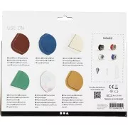 Mini sewing machine - manual and portable - White x1