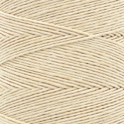 Spool of waxed linen thread 0.7 mm Cream n°16 x100g