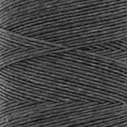 Spool of waxed linen thread 0.7 mm Grey n°3 x100g
