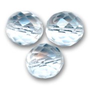 12 mm Facets - Crystal x5