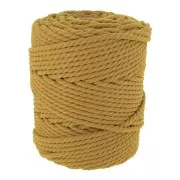 5mm Tinted cord - Bottle Macramé - Mustard x100m