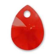 PureCrystal Mini Pear 6128  8mm Light Siam x1|raw }}