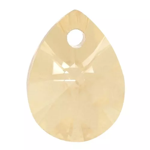 PureCrystal Mini Pear 6128  8mm Crystal Golden Shadow x1