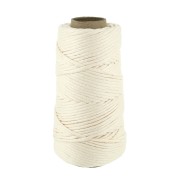 Suprême Cotton 3XL cord for macrame - Unbleached x75m|raw }}