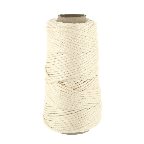 Suprême Cotton 3XL cord for macrame - Natural x75m