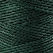 Spool of 65 metres of 1 mm bamboo yarn - Fir Green x1