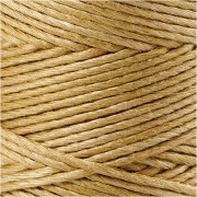 Spool of 65 metres of 1 mm bamboo yarn - Gold x 1