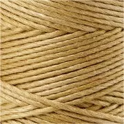Spool of 65 metres of 1 mm bamboo yarn - Gold x 1