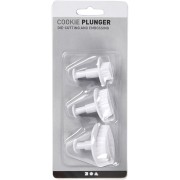 Set of 3 Cookie plungers for polymer clay - Leaves x1|raw }}