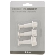 Set of 3 Cookie plungers for polymer clay - Stars x1