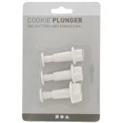 Set of 3 Cookie plungers for polymer clay - Stars x1