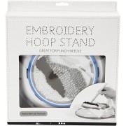 Embroidery hoop stand with 14.5cm and 22cm base - for punch needle x1